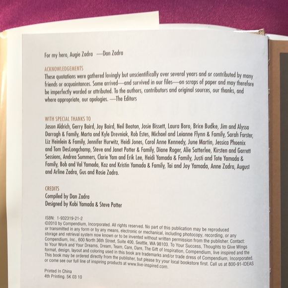 Book: To Your Success! Quotes from award winning notecards. Hardbound 127 pages - Picture 7 of 9